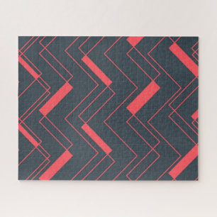 Puzzle Modern, simple, abstract, vibrant, trendy pattern