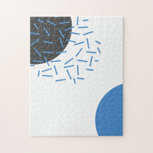 Puzzle Modern, simple, cool, abstract, graphic pattern
