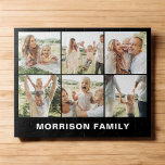 Puzzle Modern Simple Custom 6 Photo Collage<br><div class="desc">Create a fun and memorable activity with our Modern Simple Custom 6 Photo Collage Jigsaw Puzzle! Personalize this puzzle with six of your favorite photos for a unique and meaningful design. Perfect for family gatherings, game nights, or as a thoughtful gift, it combines entertainment with a personal touch. Made with...</div>