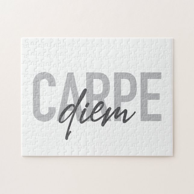 Puzzle Modern, simple, urban, cool design Carpe Diem (Horizontal)