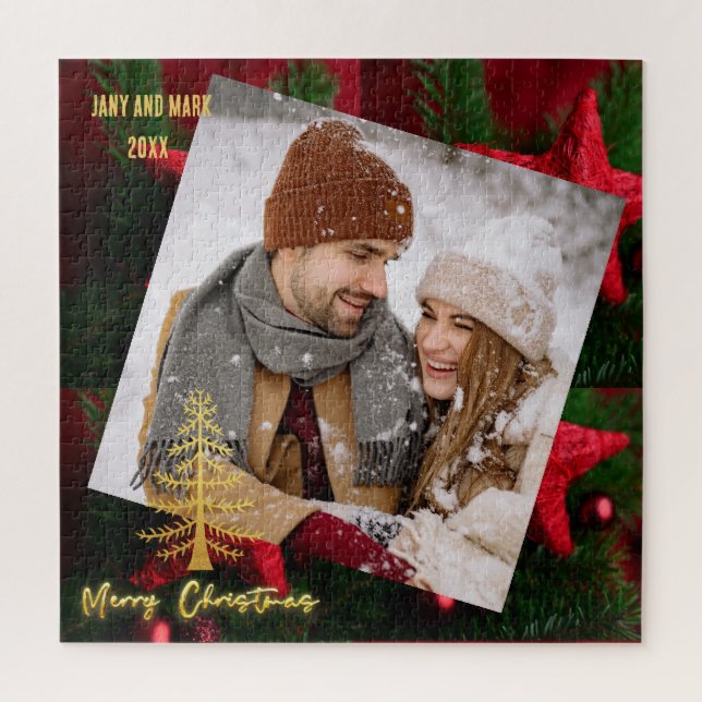 Puzzle Moderna foto tradicional de vacaciones teñida de r (Vertical)