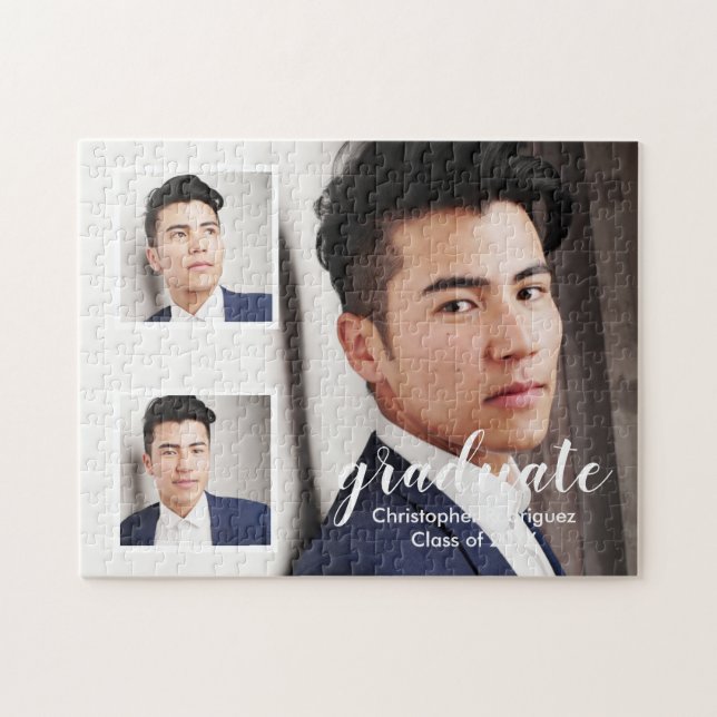 Puzzle Moderno 3 Graduación fotográfica (Horizontal)