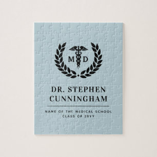 Puzzle Moderno Médico de Medicine Med School Graduado