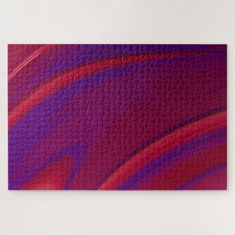 Puzzle Moderno Resumen Red Purple Swirl - 1000 PC duros