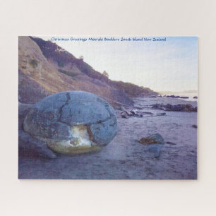 Puzzle Moeraki Moeraki Boulders South Island Nueva Zeland