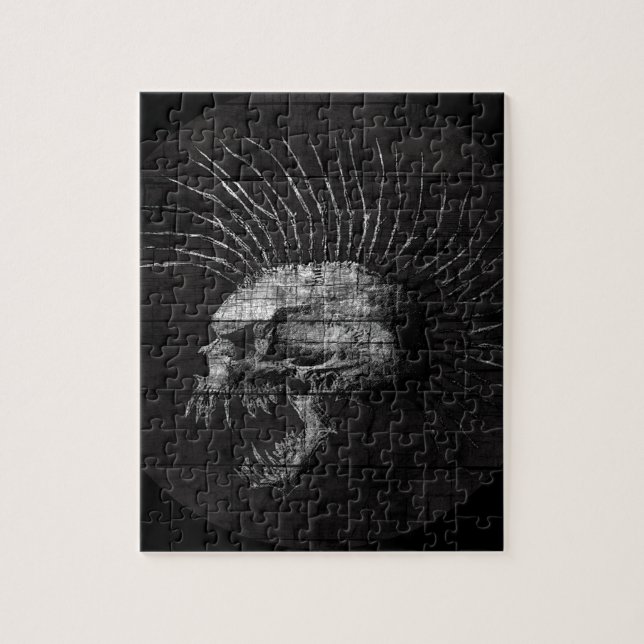 Puzzle Mohawk del cráneo (Vertical)