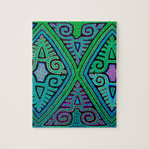 Puzzle Mola de diamante indio Kuna