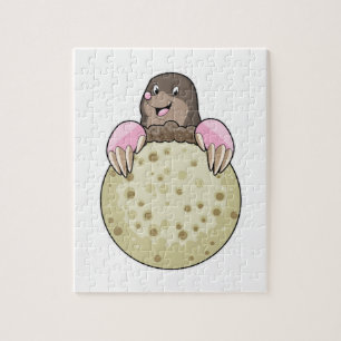 Puzzle Mole con la luna