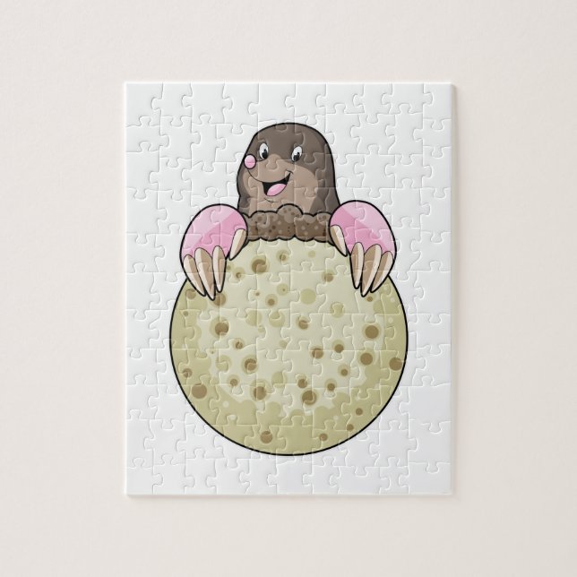 Puzzle Mole con la luna (Vertical)