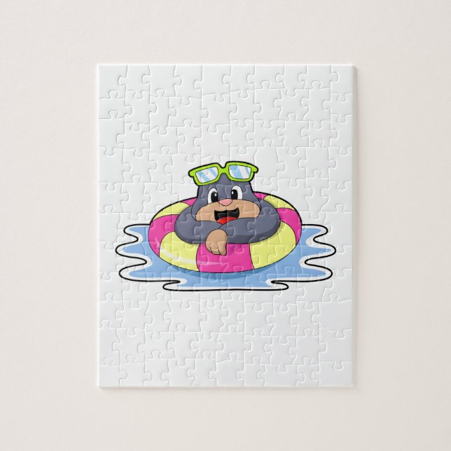Puzzle Mole en Natación con anillo de natación.PNG (Vertical)