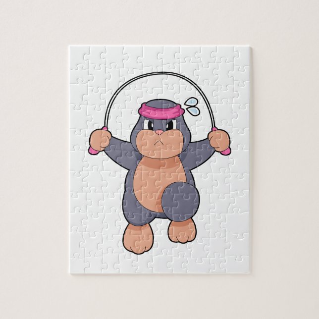 Puzzle Mole Fitness Rope (Vertical)