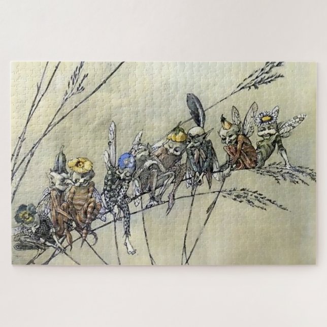Puzzle "Molestar al Gnat" por A Duncan Carse (Horizontal)