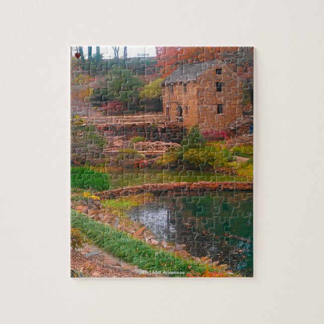 Puzzle Molino Antiguo Arkansas (Vertical)