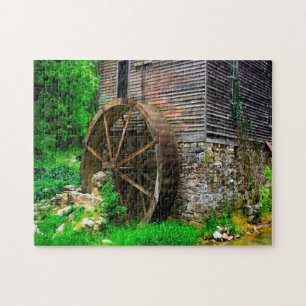 Puzzle Molino Antiguo Gatlinburg Tennessee.