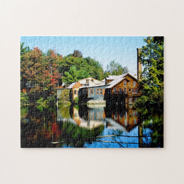 Puzzle Molino Antiguo New Hampshire. (Horizontal)