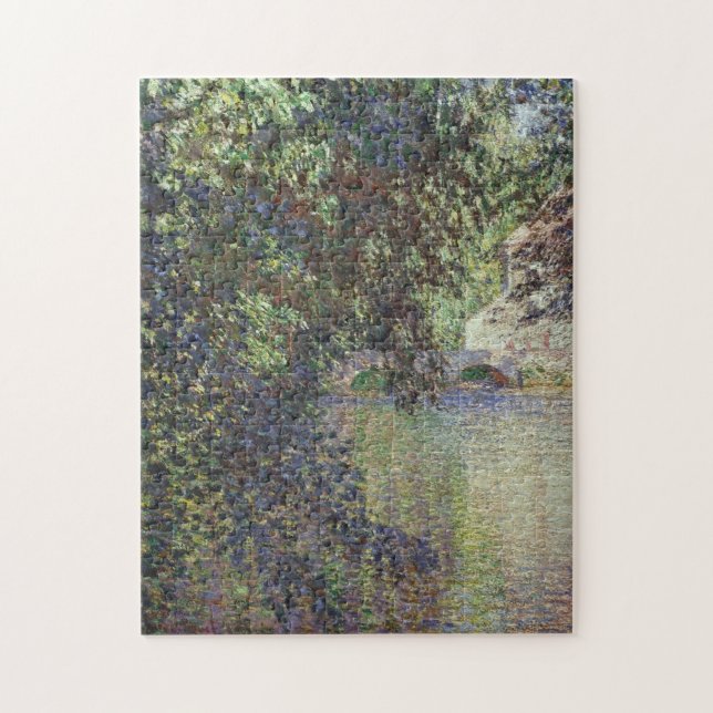 Puzzle Molino de agua en el Bella Artes Limetz Monet (Vertical)