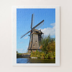 Puzzle Molino de viento holandés