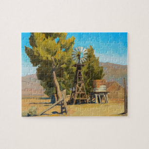 Puzzle Molino de viento Ranch, Carson, Nevada, por Maynar