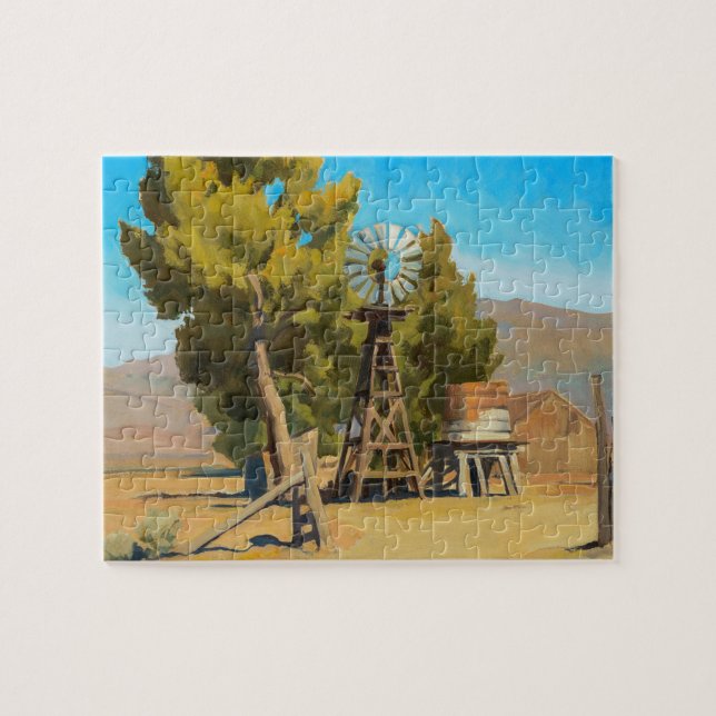 Puzzle Molino de viento Ranch, Carson, Nevada, por Maynar (Horizontal)