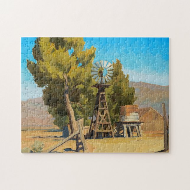 Puzzle Molino de viento Ranch, Carson, Nevada, por Maynar (Horizontal)
