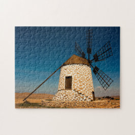 Puzzle Molino de viento Tefia Fuerteventura España Escéni