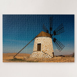 Puzzle Molino de viento Tefia Fuerteventura España Escéni