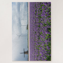 Puzzle Molinoes de viento tradicionales y modernos con