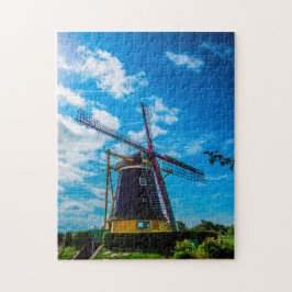 Puzzle Molinos de viento de Amsterdam Holland.