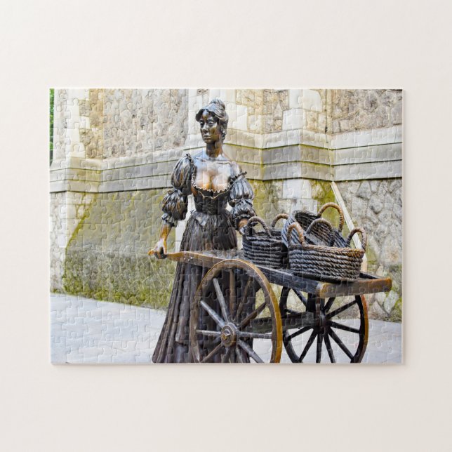 Puzzle Molly Malone Dublin Ireland. (Horizontal)