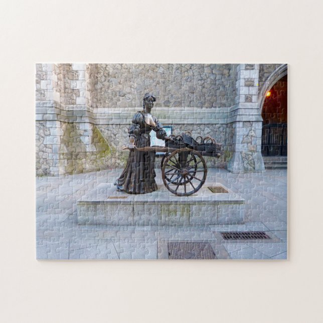 Puzzle Molly Malone Dublín Irlanda. (Horizontal)
