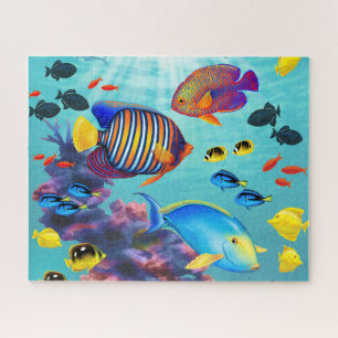 Puzzle Molokini Cove Pescado Tropical Hawaiano