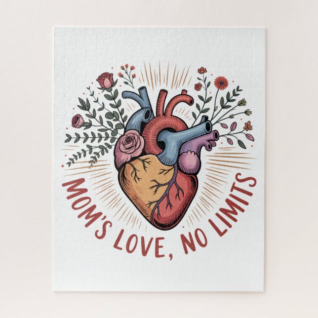 Puzzle Mom’s Love, No Limits (Vertical)
