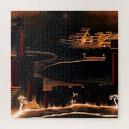 Puzzle "Momentos después" - misterioso arte críptico.