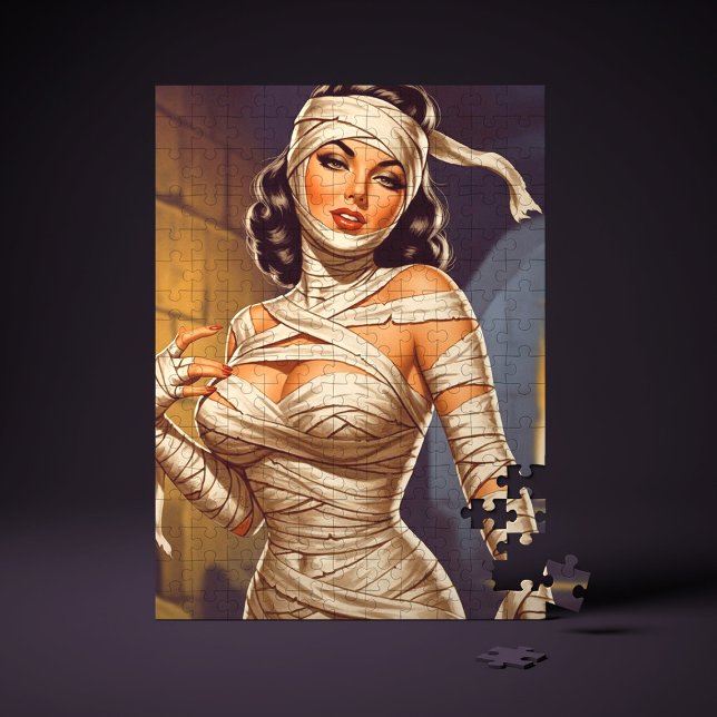 Puzzle Momia Pin-up Vintage (Subido por el creador)
