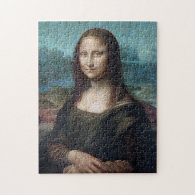 Puzzle Mona Lisa Famosa Artes Visuales Leonardo da Vinci  (Vertical)
