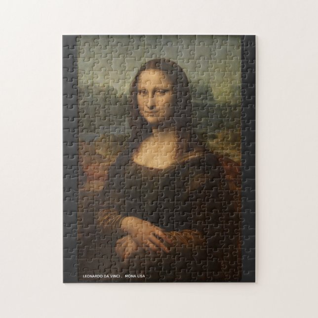 Puzzle Mona Lisa Leonardo Da Vinci (Vertical)