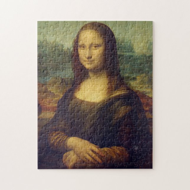 Puzzle Mona lisa Leonardo Da Vinci Pintura clásica (Vertical)