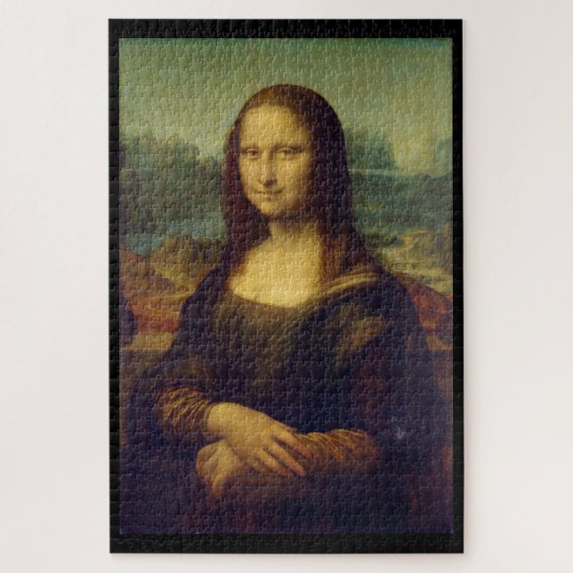 Puzzle "Mona Lisa" por Leonardo da Vinci (Vertical)