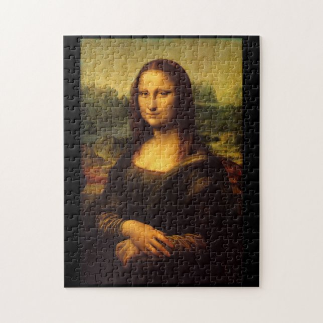 Puzzle Mona Lisa por Leonardo da Vinci (Vertical)