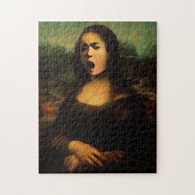 Puzzle Mona Medusa de Caravaggio (Vertical)