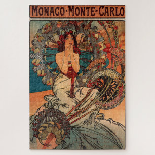 Puzzle Monaco Monte Carlo por Alphonse Mucha