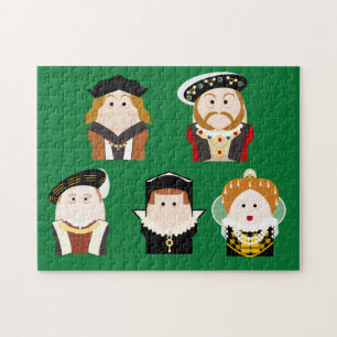Puzzle Monarcas Tudor