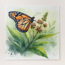 Puzzle Monarch Butterfly REF260 - Watercolor