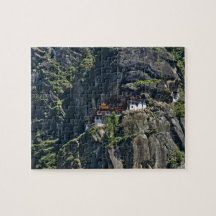 Puzzle Monasterio de Taktsang en el acantilado, Paro, But