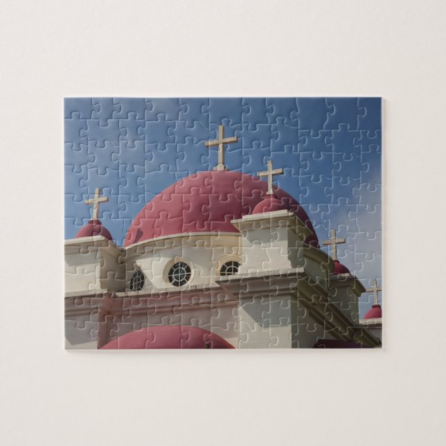 Puzzle Monasterio ortodoxo griego (Horizontal)