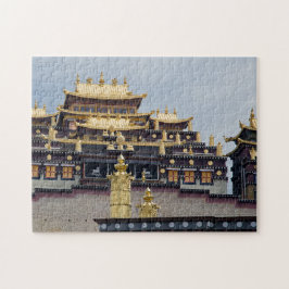 Puzzle Monasterio Tibetano Songzanlin - Yunnan, China