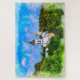 Puzzle Monasterio. Vladimir, Rusia.