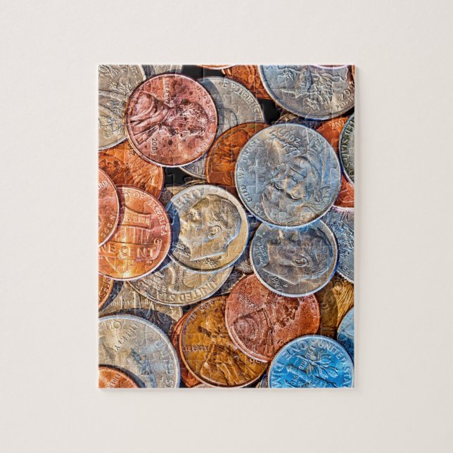 Puzzle Moneda acuñada (Vertical)