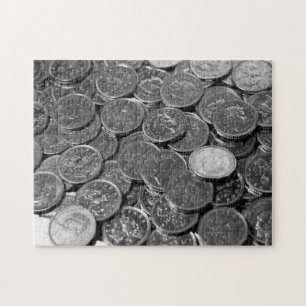 Puzzle Monedas de 5 céntimos de euro del Reino Unido Romp