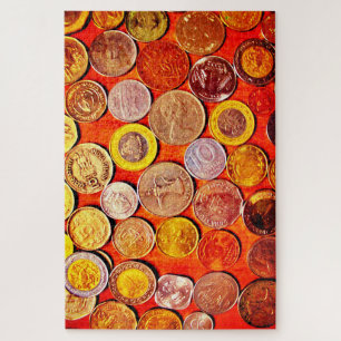 Puzzle Monedas del Mundo